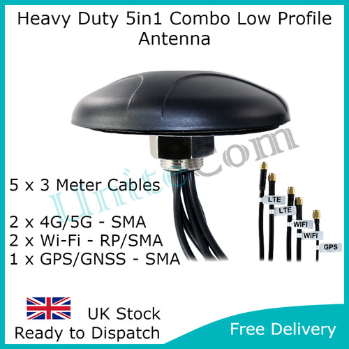 Antenna combinata mobile in - combinata, 5